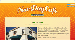 Desktop Screenshot of newdaycafe.com